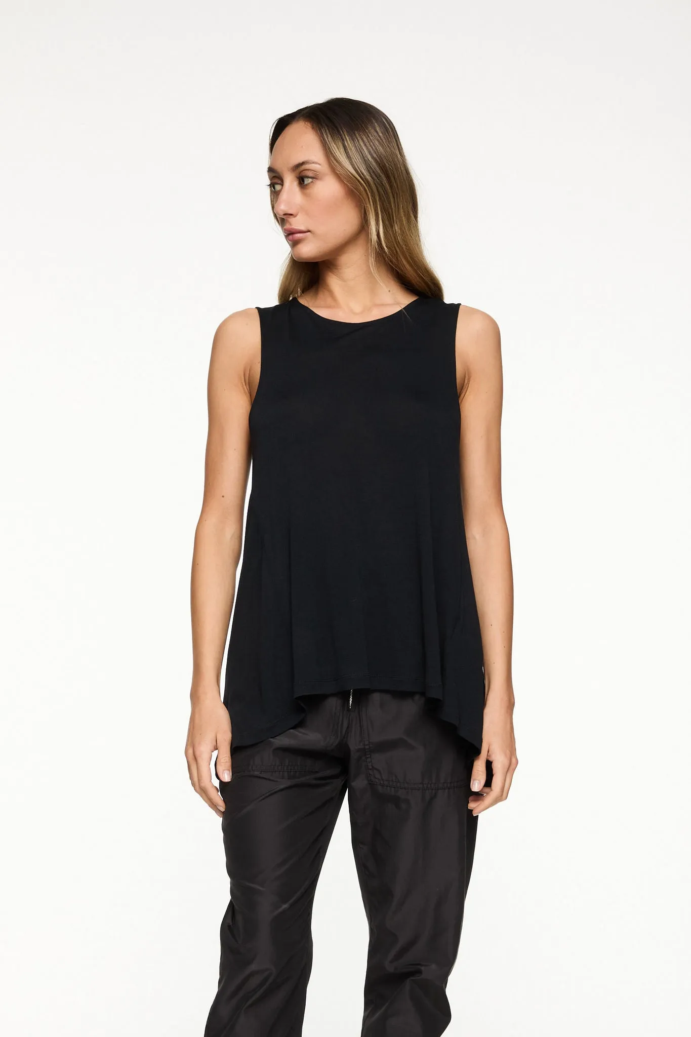 Dondup Top Catenelle Nero Donna