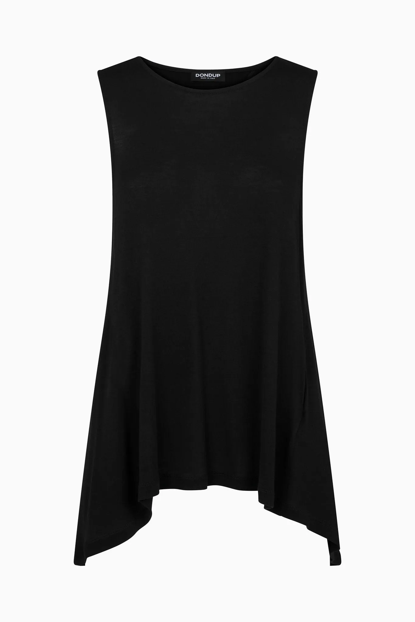 Dondup Top Catenelle Nero Donna