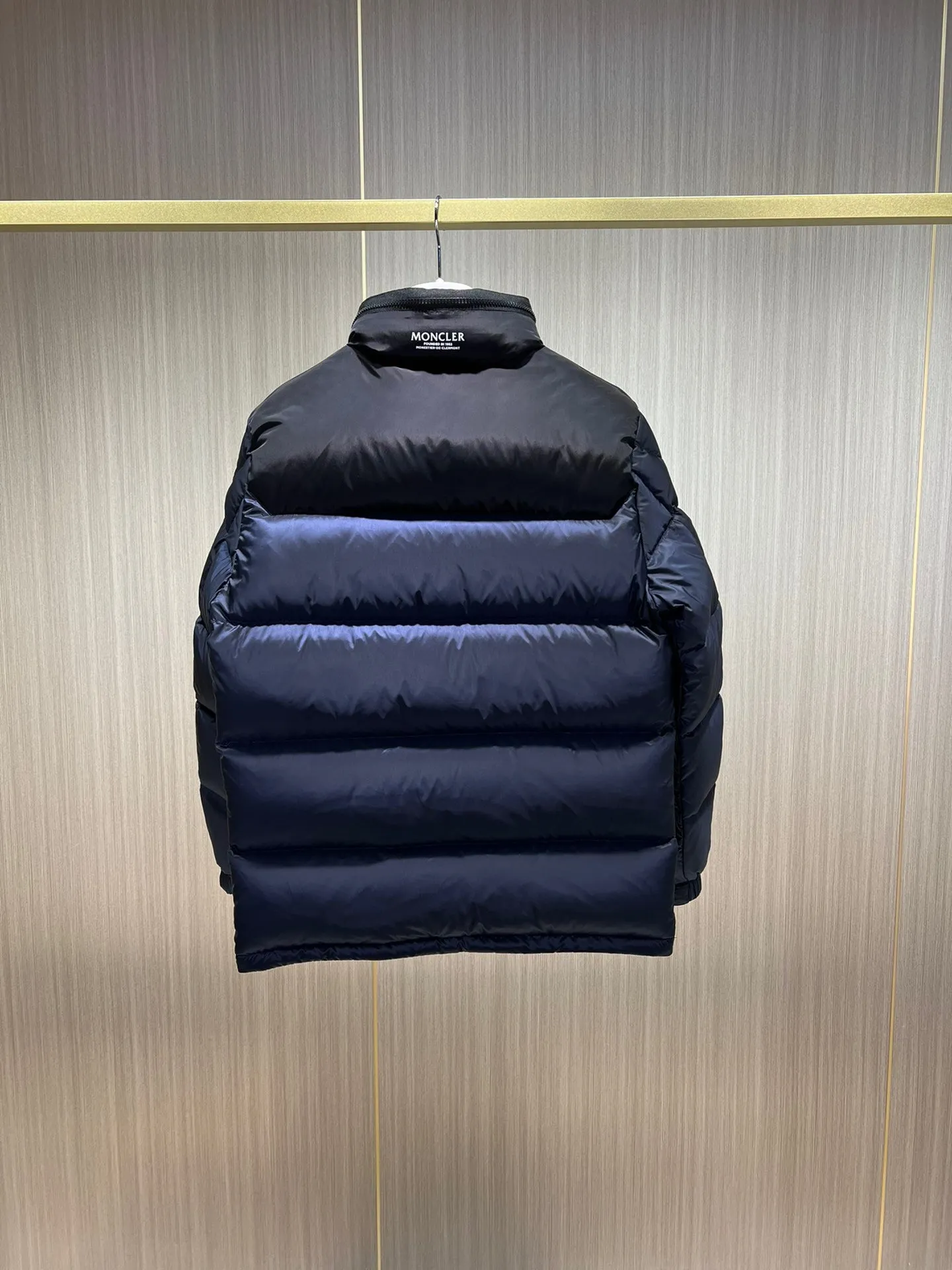 Down Jacket Blue & Black