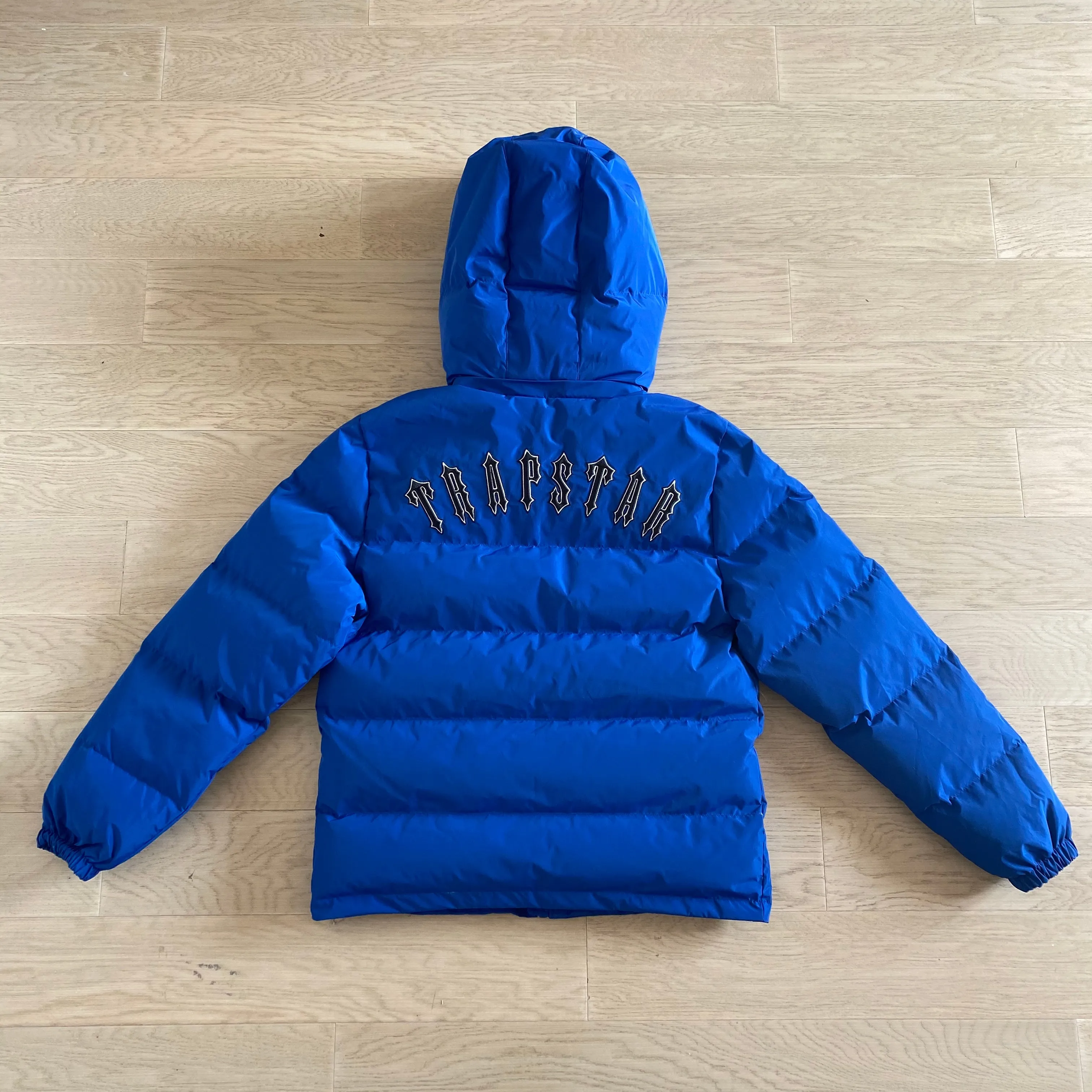 Down Jacket Blue Mini Front Logo & Back Logo