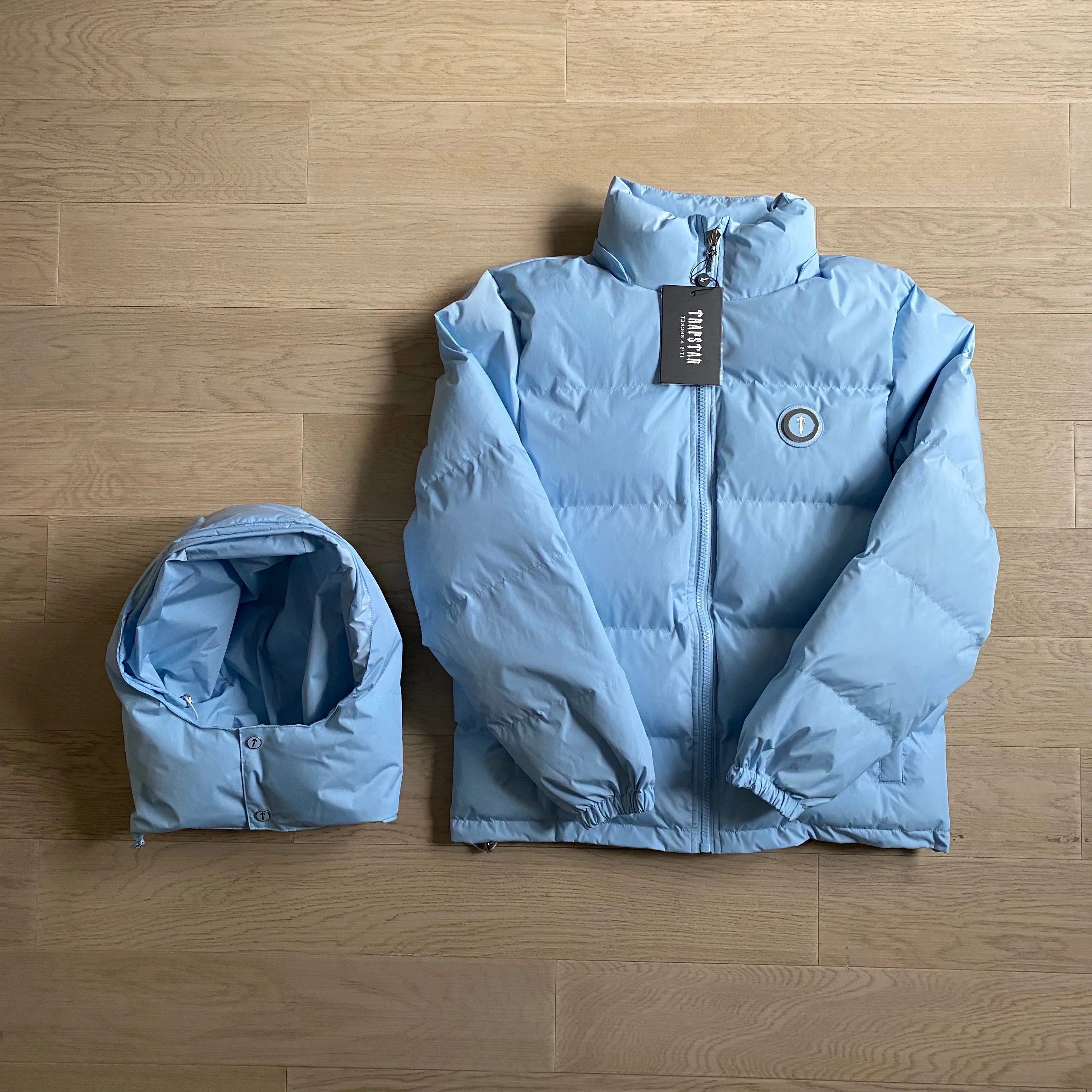 Down Jacket Ice Blue