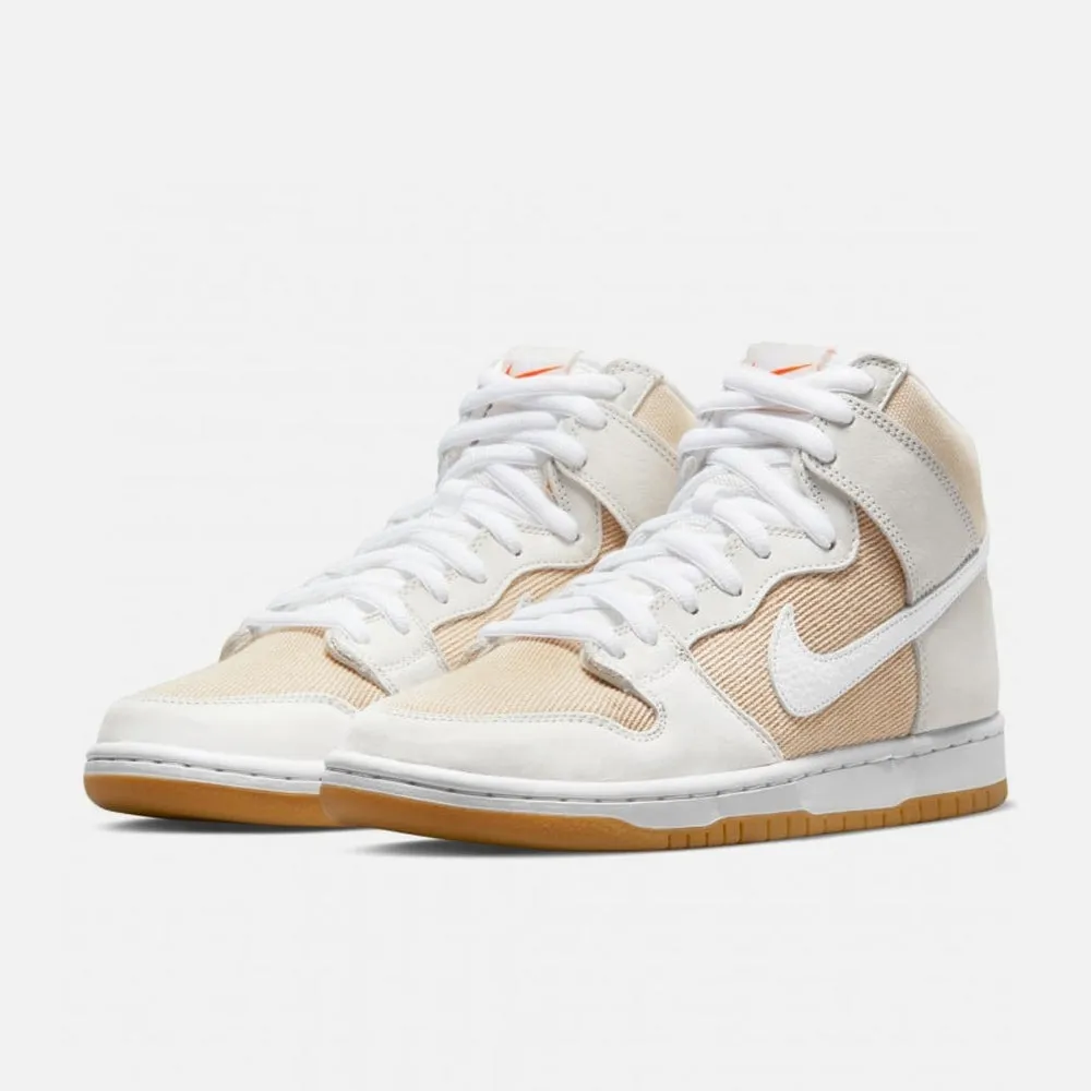 Dunk High Pro ISO Shoes - Natural / White