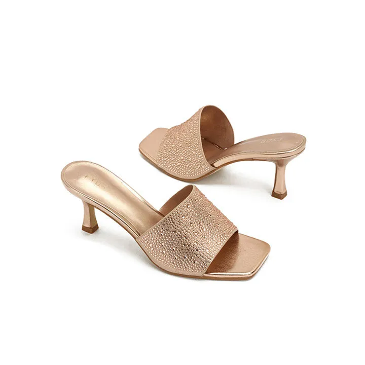 Embellished Square Toe Sandal HL 164