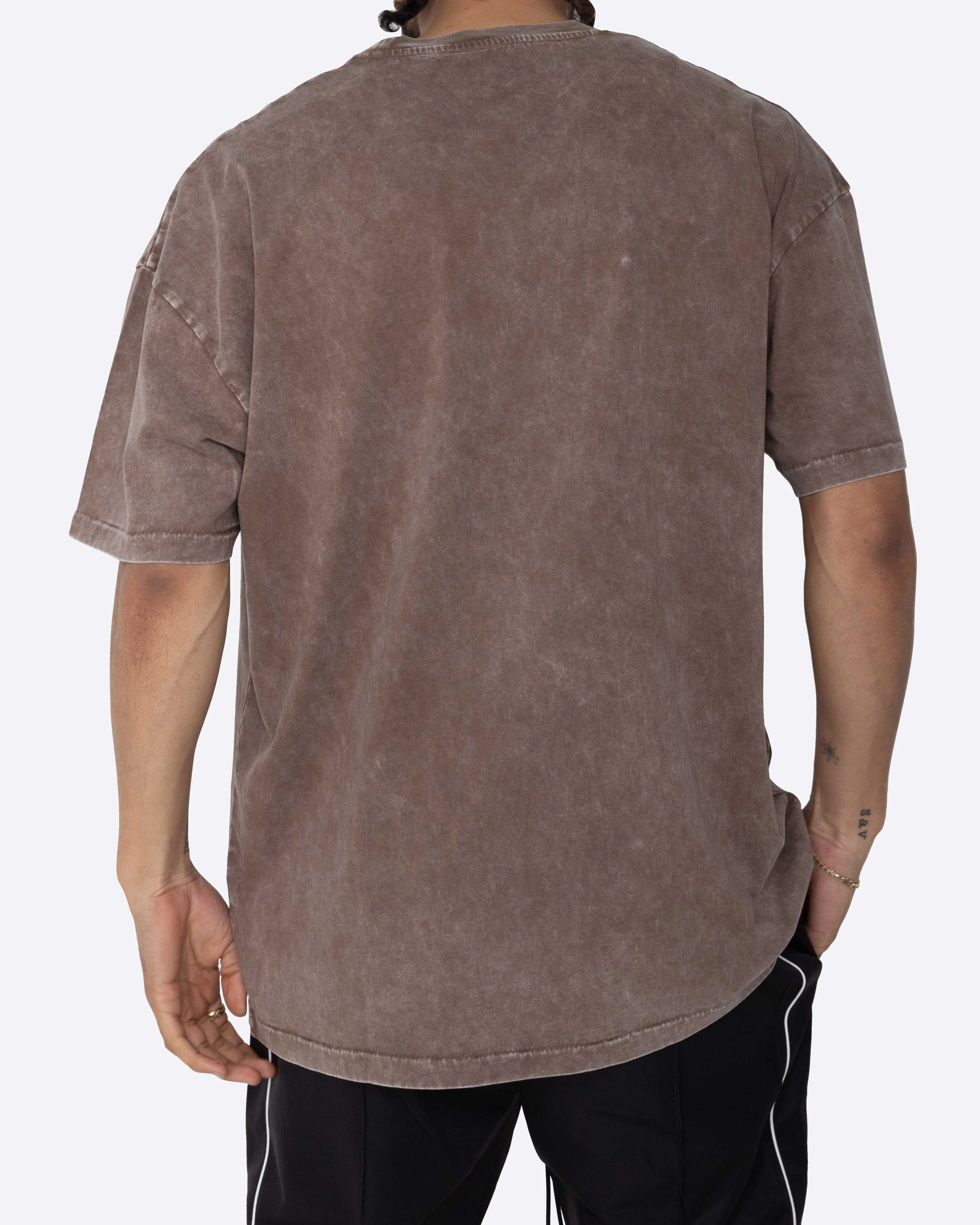 EPTM BIG N TALL PERFECT VINTAGE TEE - BROWN