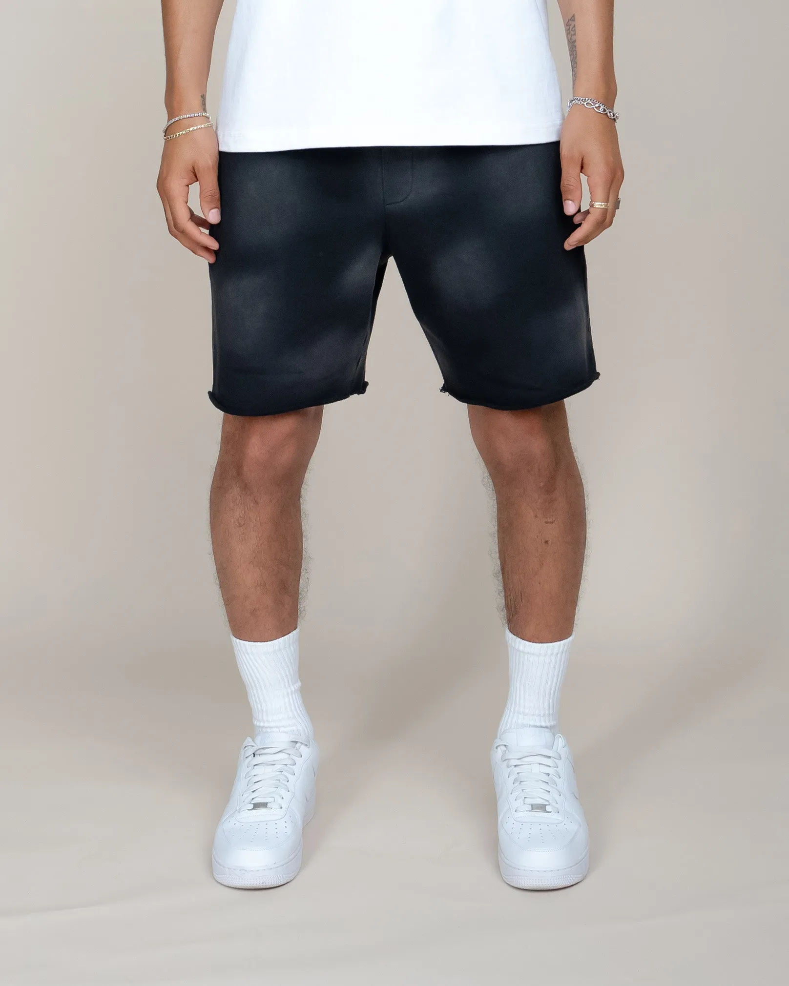 EPTM BIG N TALL SUN FADED SHORTS - BLACK