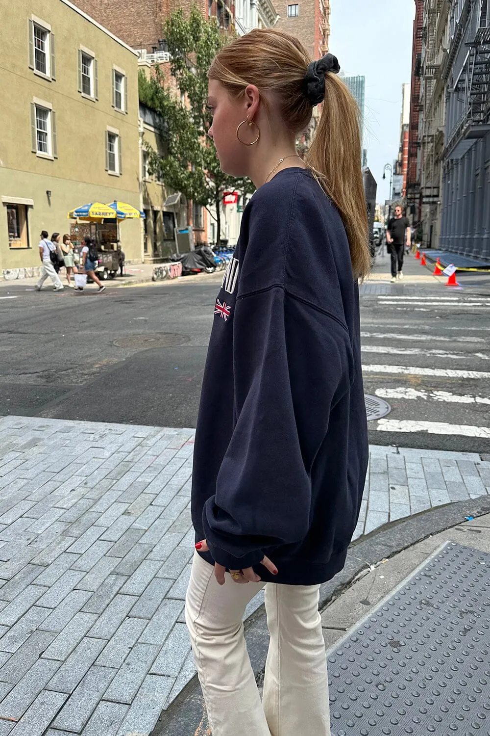 Erica Switzerland Flag Sweatshirt