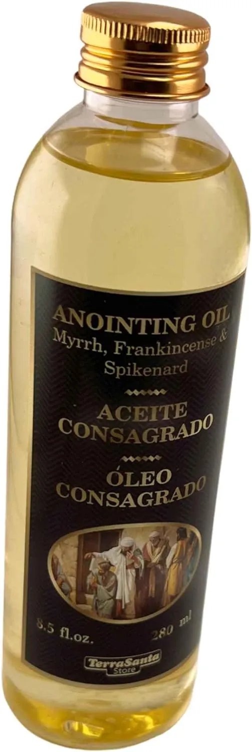 Essential Aromatic Perfume Anointing Oil Frankincense Myrrh and Spikenard 8.5fl.oz - 280ml