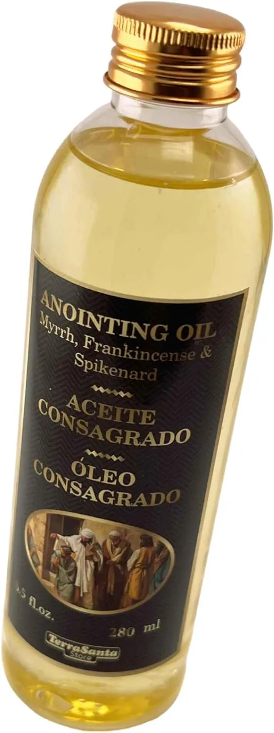 Essential Aromatic Perfume Anointing Oil Frankincense Myrrh and Spikenard 8.5fl.oz - 280ml