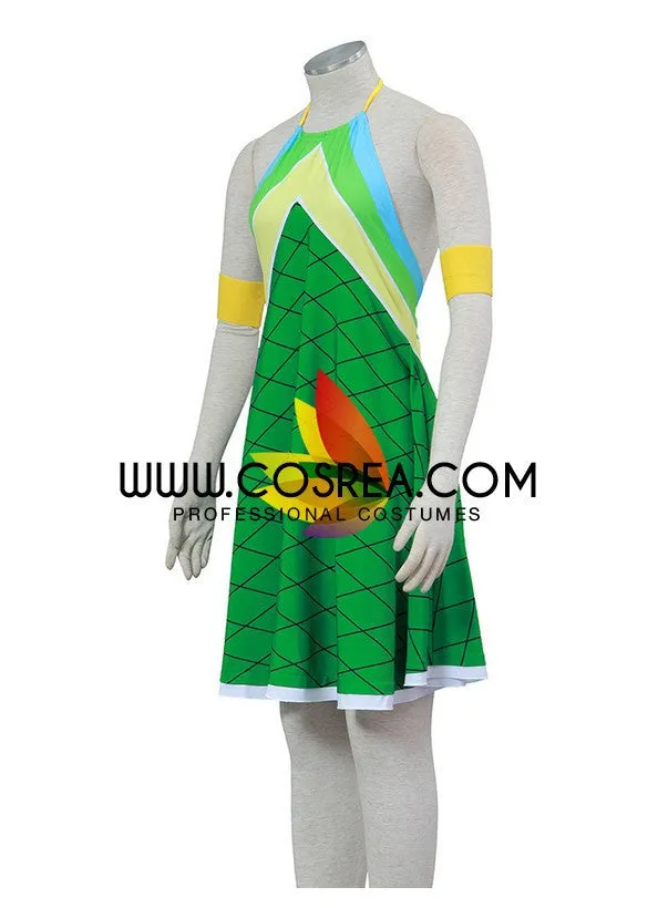 Fairy Tail Wendy Dragonscale Cosplay Costume