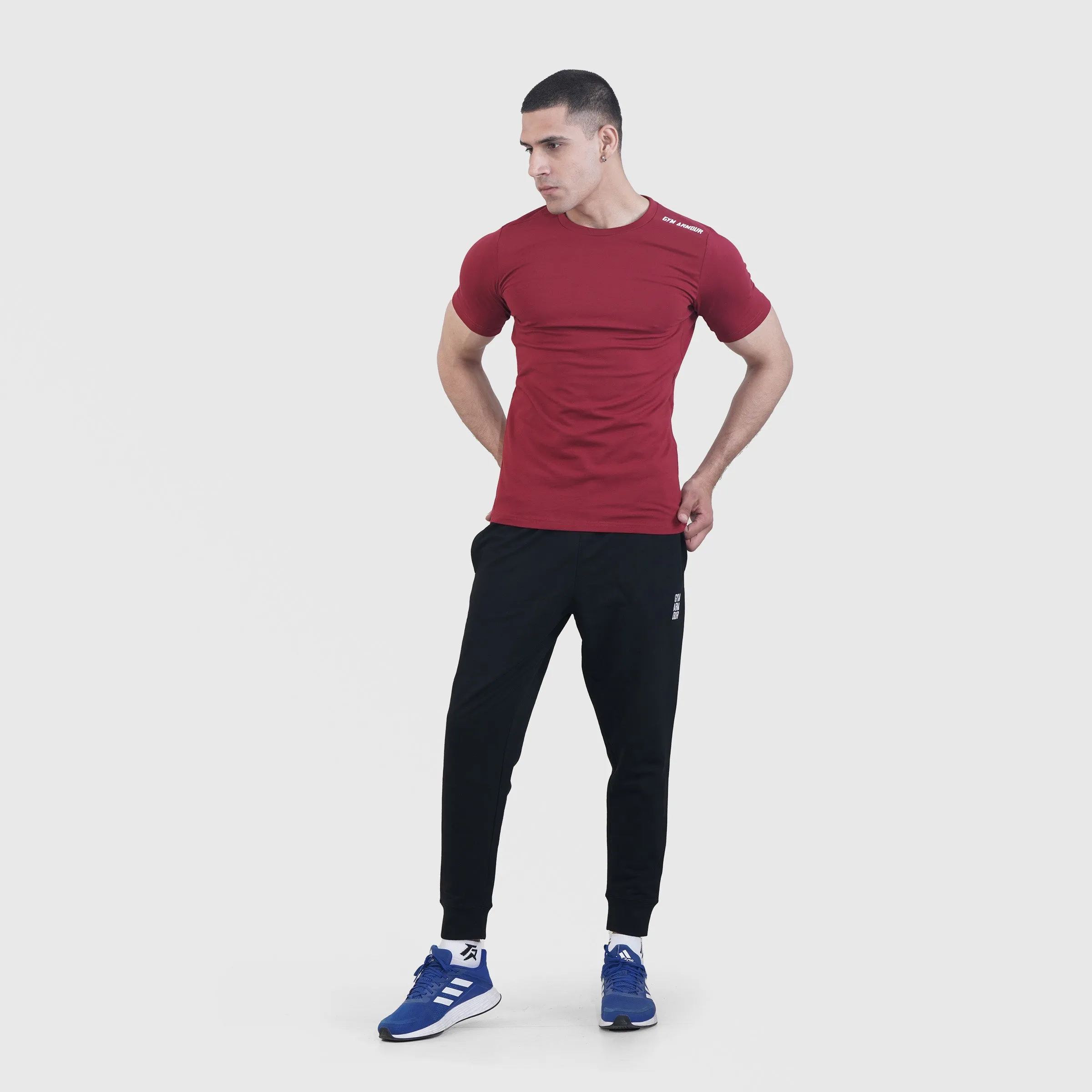 Flex Fit Tee (Maroon)