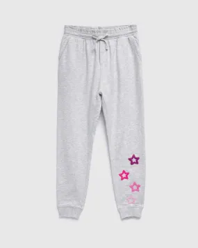 Girls Open Star Jogger