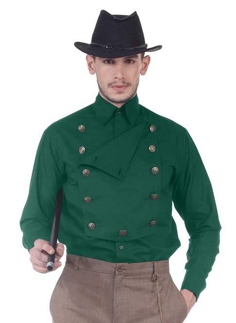 Gothic Neo Men's Costume Commander Shirt C1291 - Stand out at Any Occasion