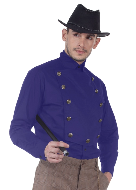 Gothic Neo Men's Costume Commander Shirt C1291 - Stand out at Any Occasion