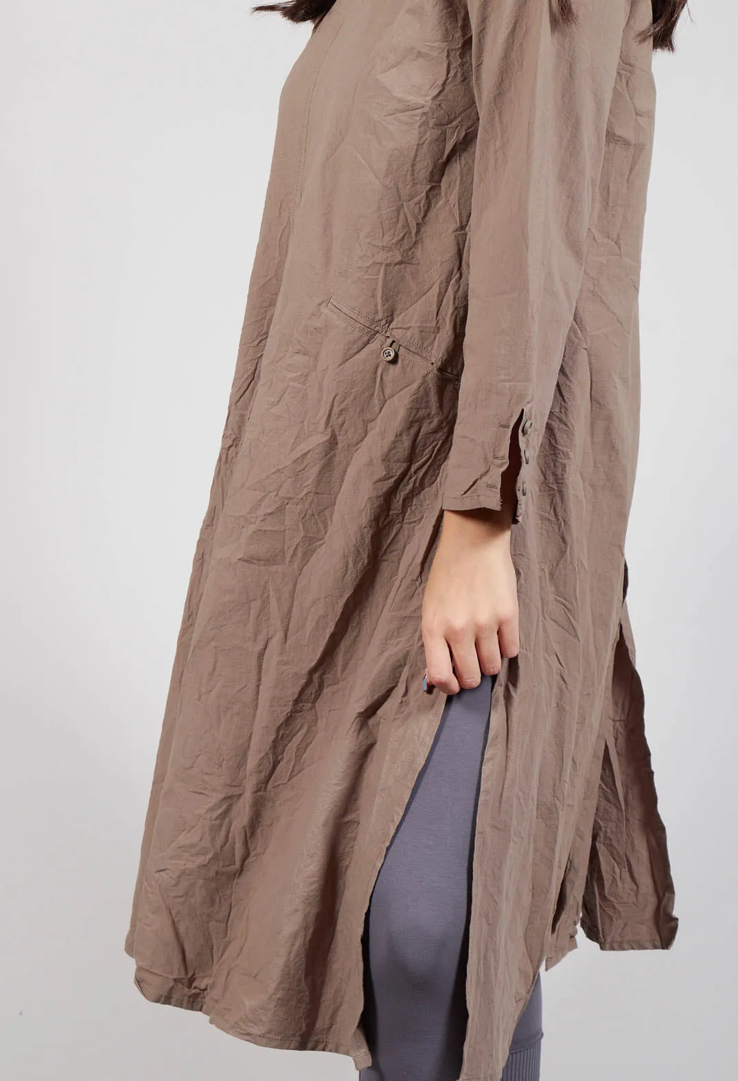 Grete Dress in Walnut