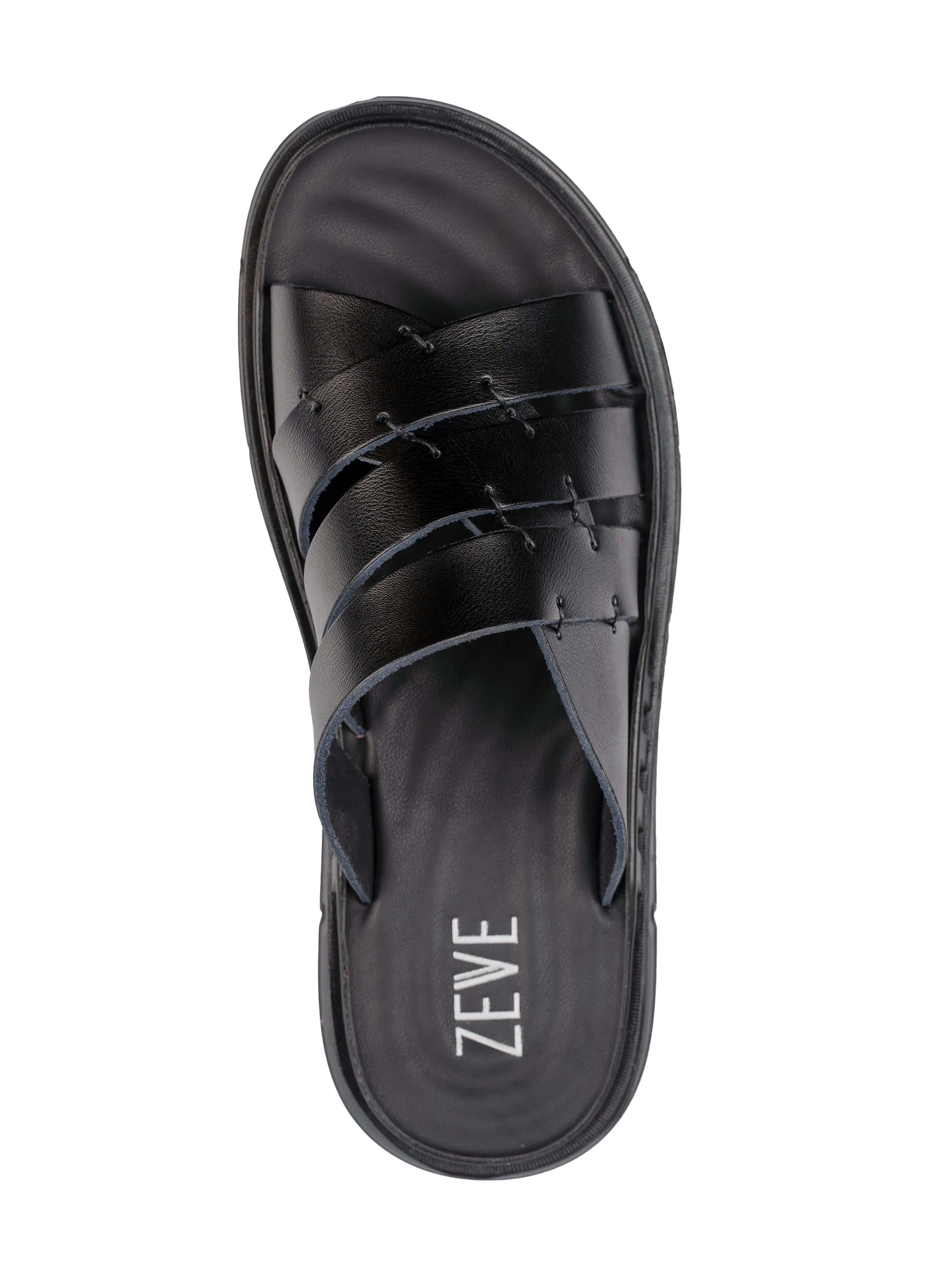 Hael Sandal - Black Leather