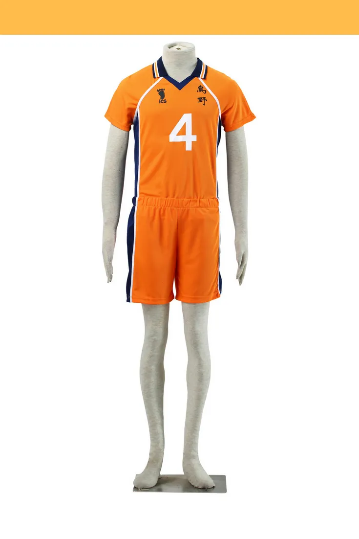 Haikyuu Karasuno High 4 Cosplay Costume