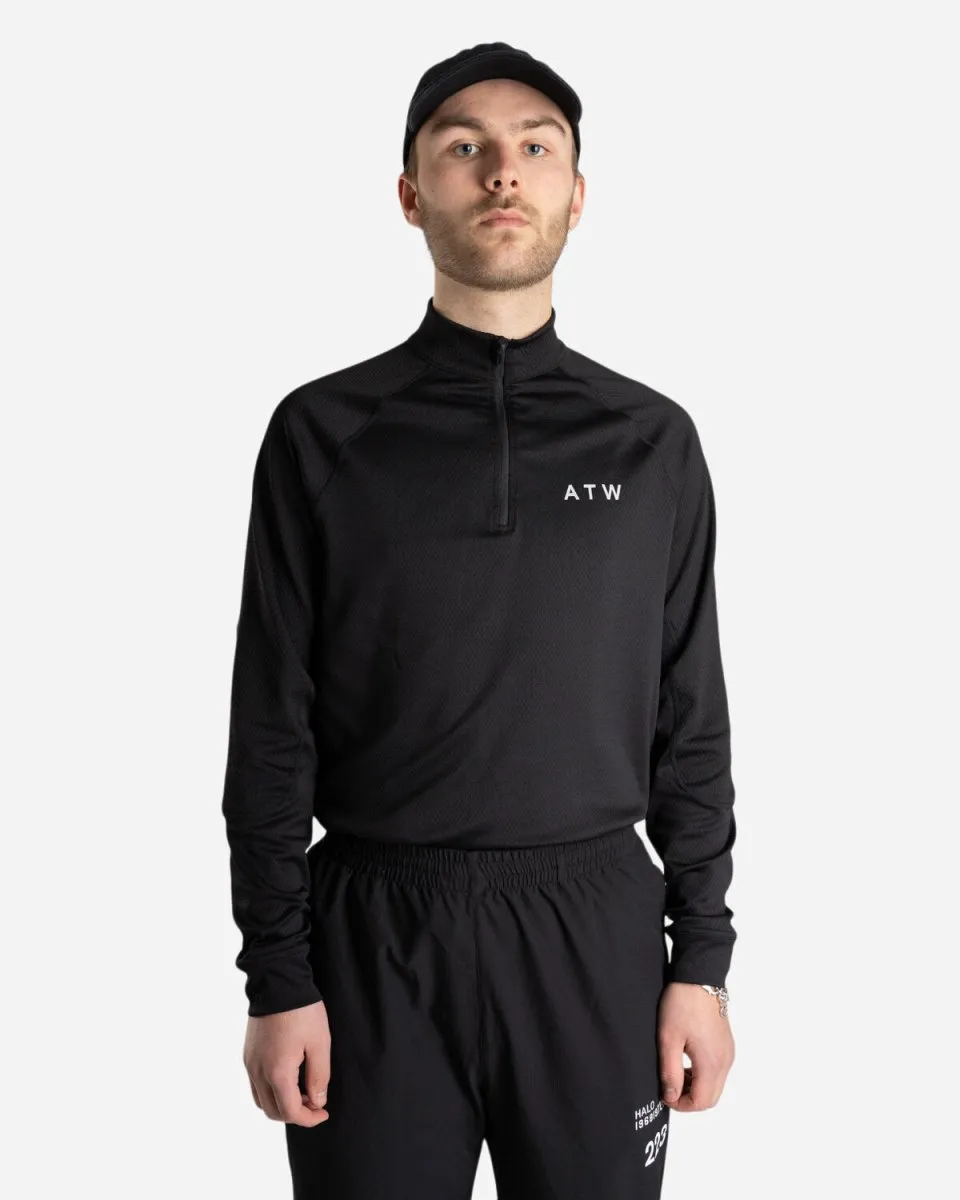 HALO ATW Half Zip - Black