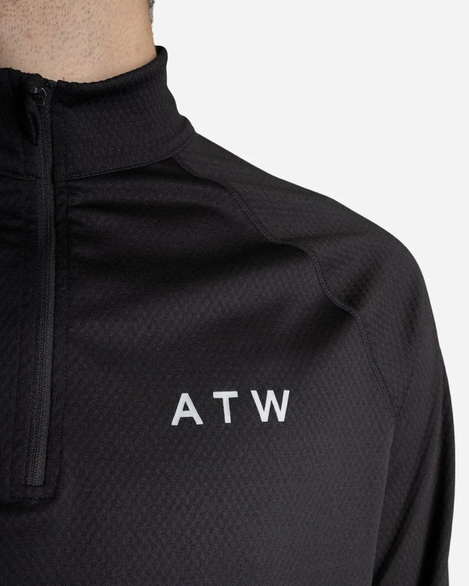 HALO ATW Half Zip - Black