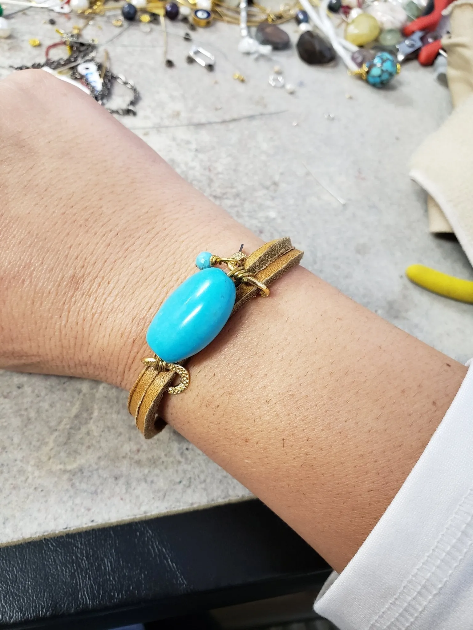 Hania Leather Bracelet