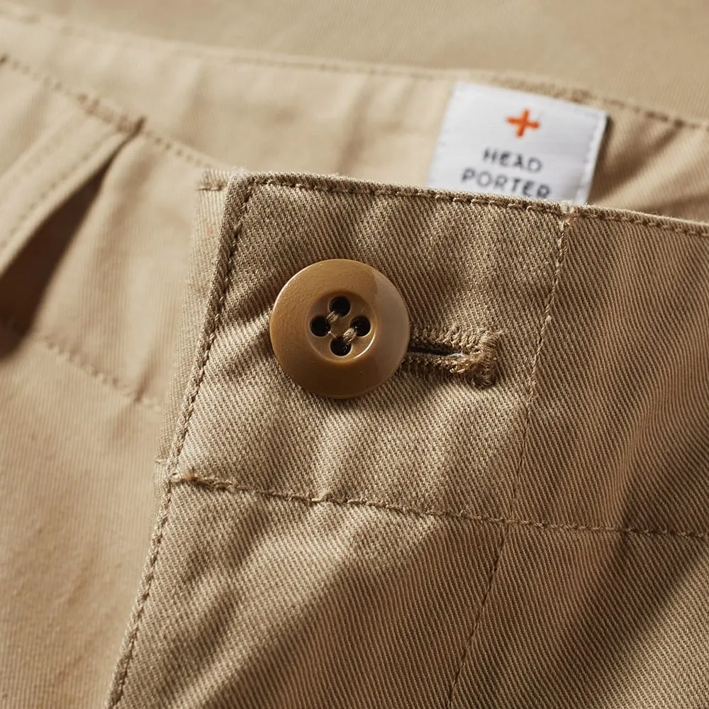 Head Porter Plus Chino PantBeige