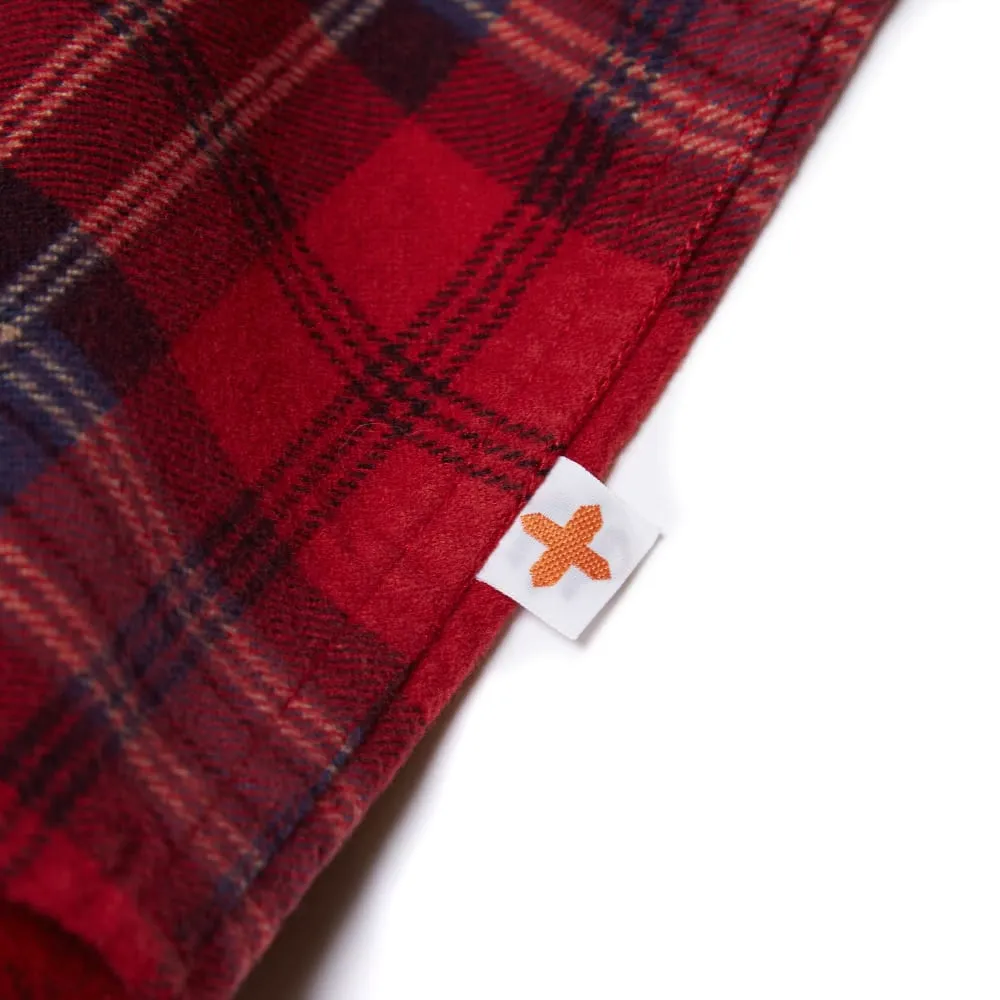 Head Porter Plus Print Check ShirtRed