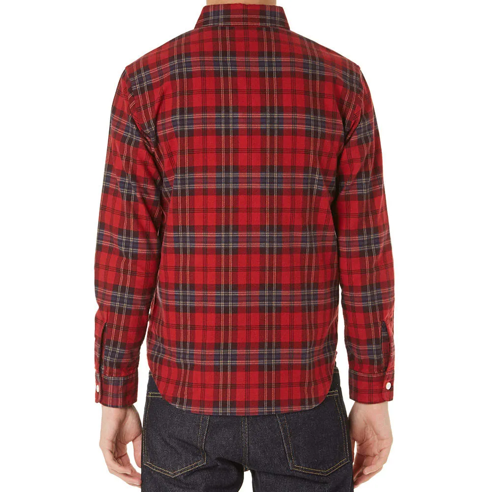 Head Porter Plus Print Check ShirtRed