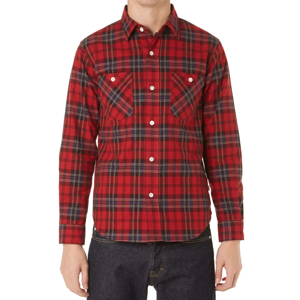 Head Porter Plus Print Check ShirtRed