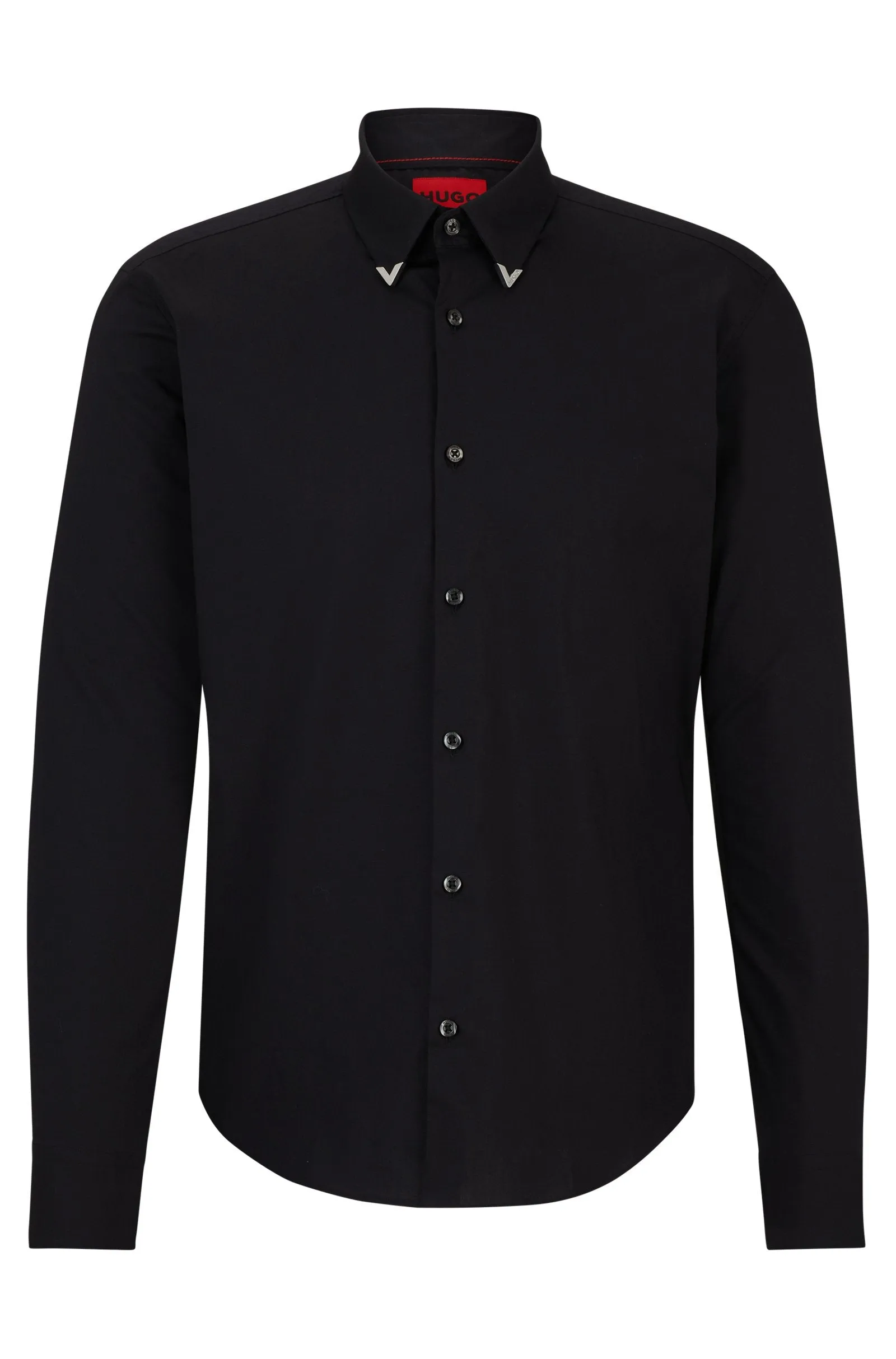 Hugo Boss Ermo LS Slim Shirt Black