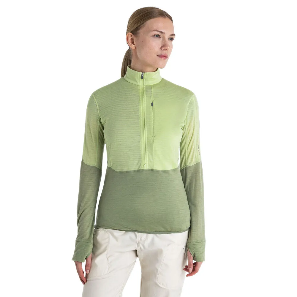 Icebreaker Merino 200 RealFleece Descender LS Half Zip Women’s