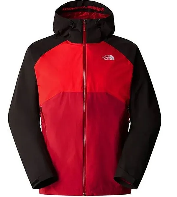 jacket The North Face Stratos - Garnet Red/High Risk Re - men´s