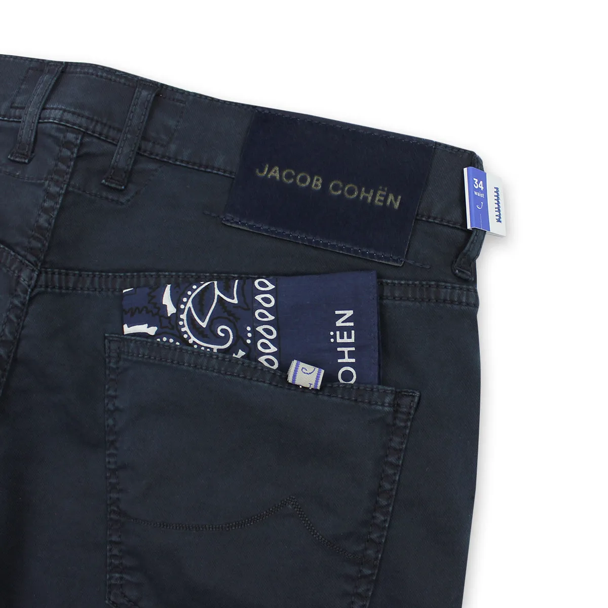 Jacob Cohen - Nicolas Slim Fit Shorts in Navy