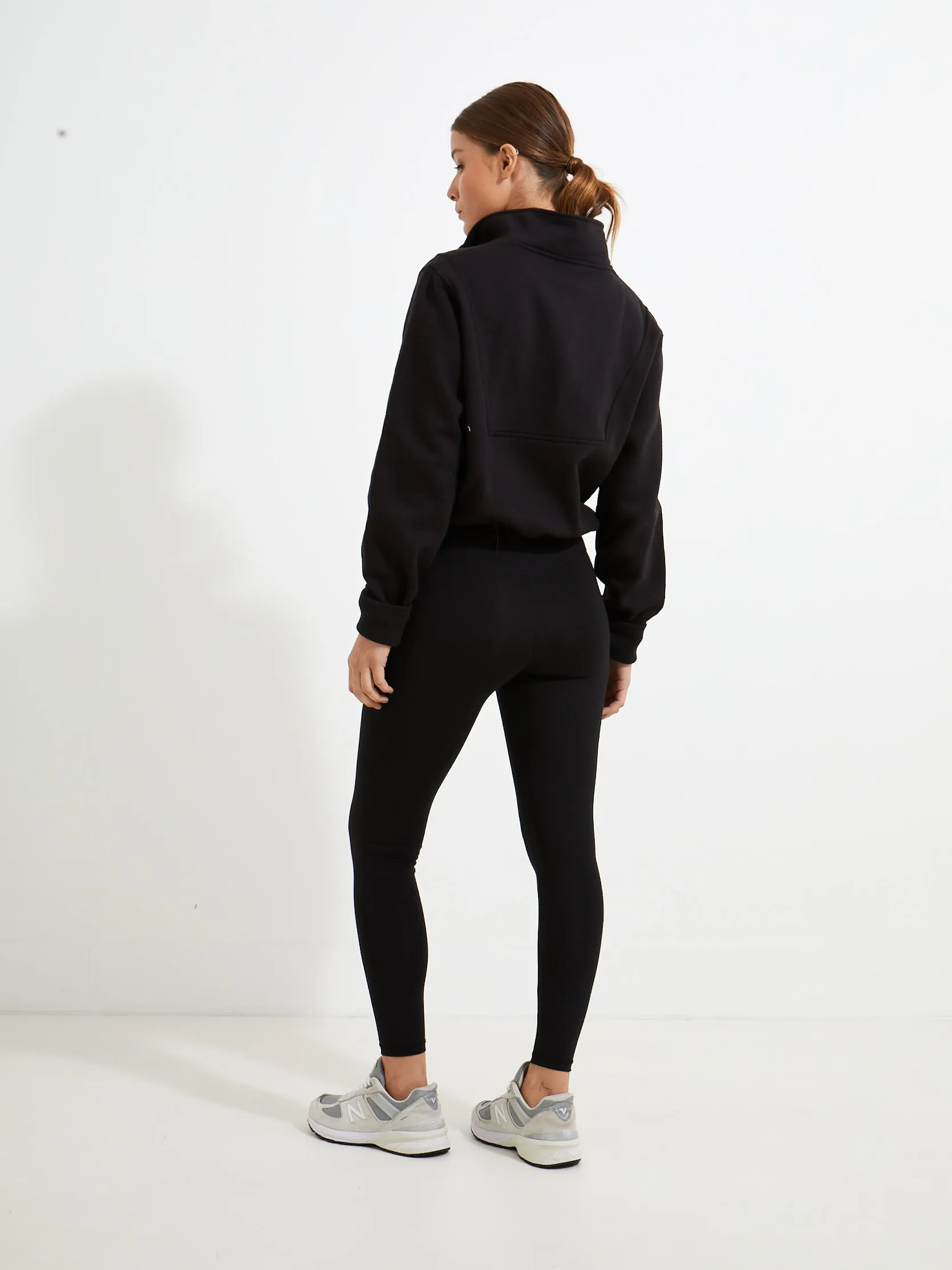 Jenny Zip Jumper - Black