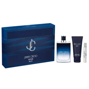 Jimmy Choo Man Blue 100ml EDT 3 Piece Gift Set