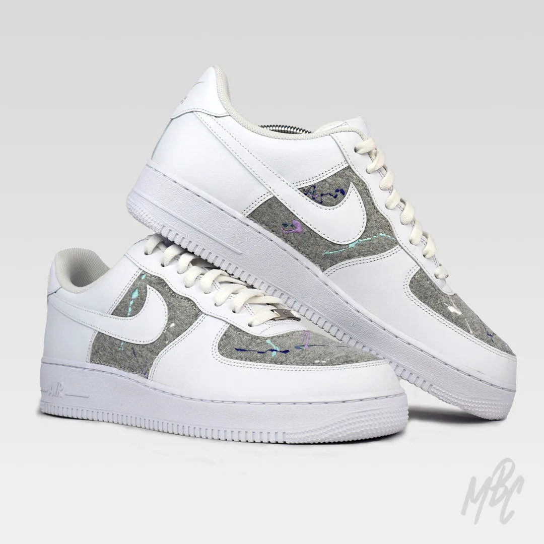 Jogger Paint Splat - Air Force 1 | UK 11