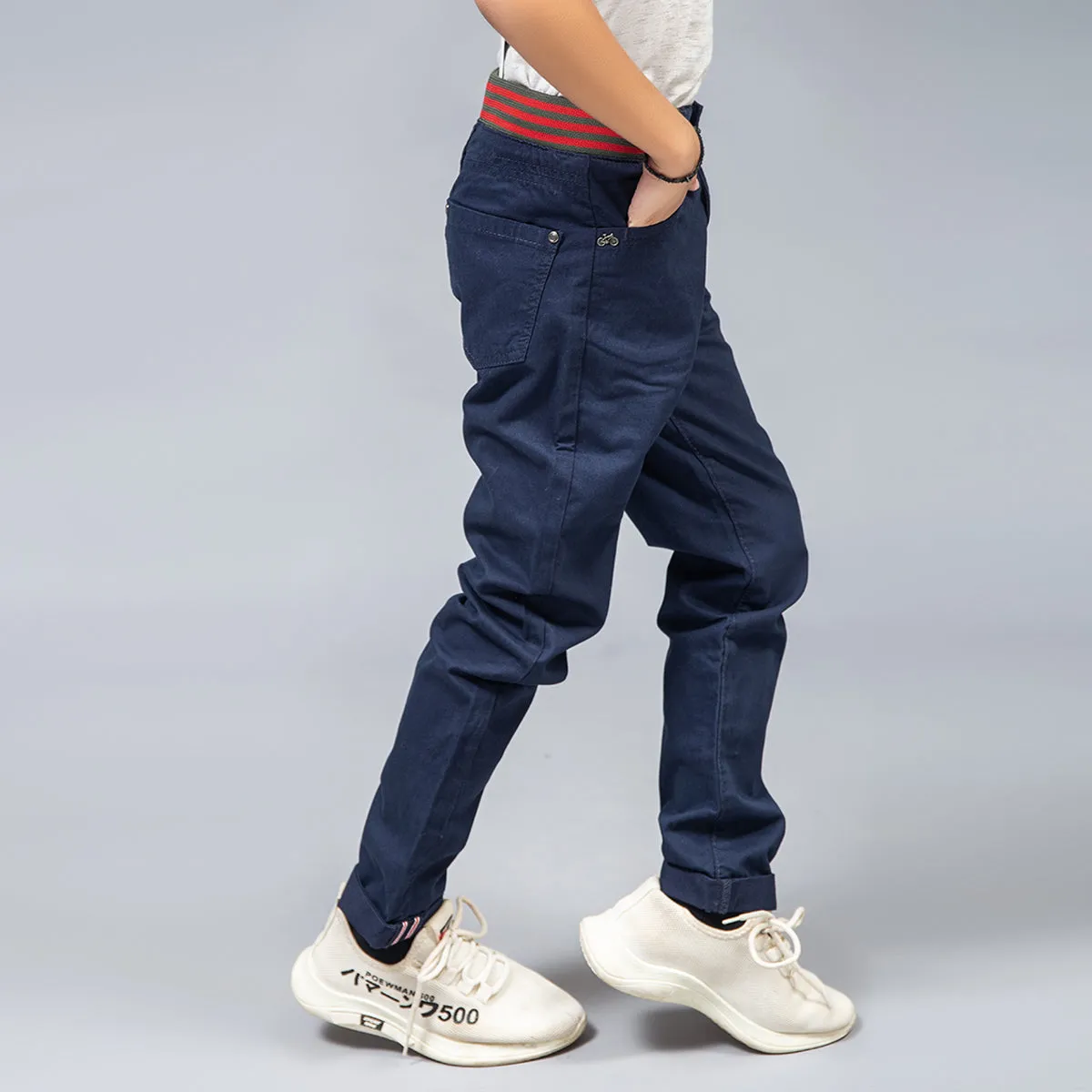 Jogger Pant With Elasticated Rib Pant