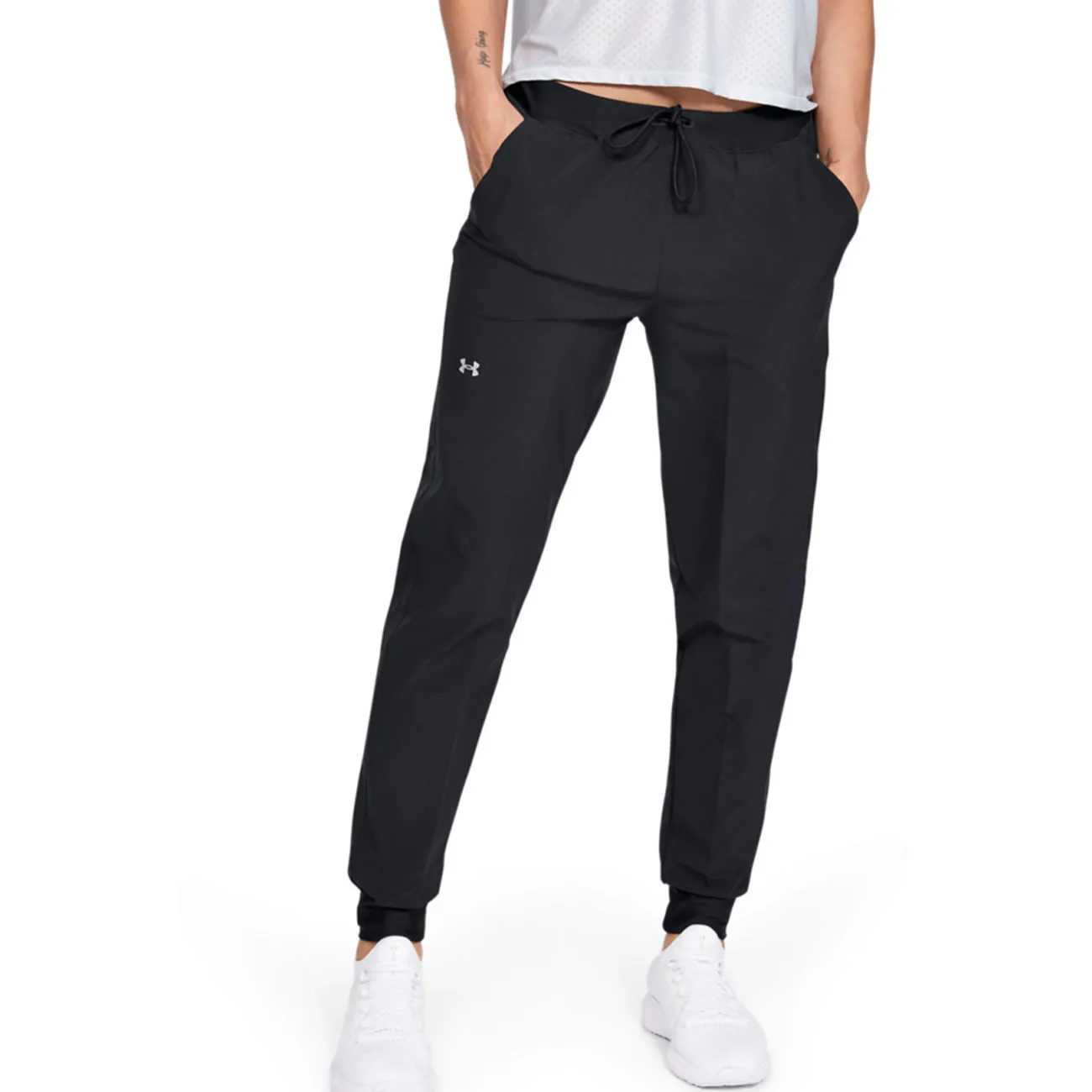 JOGGER SPORT WOVEN Donna Nero