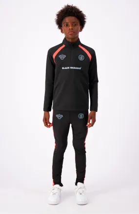 JR. FOOTBALL TRACKSUIT | Black