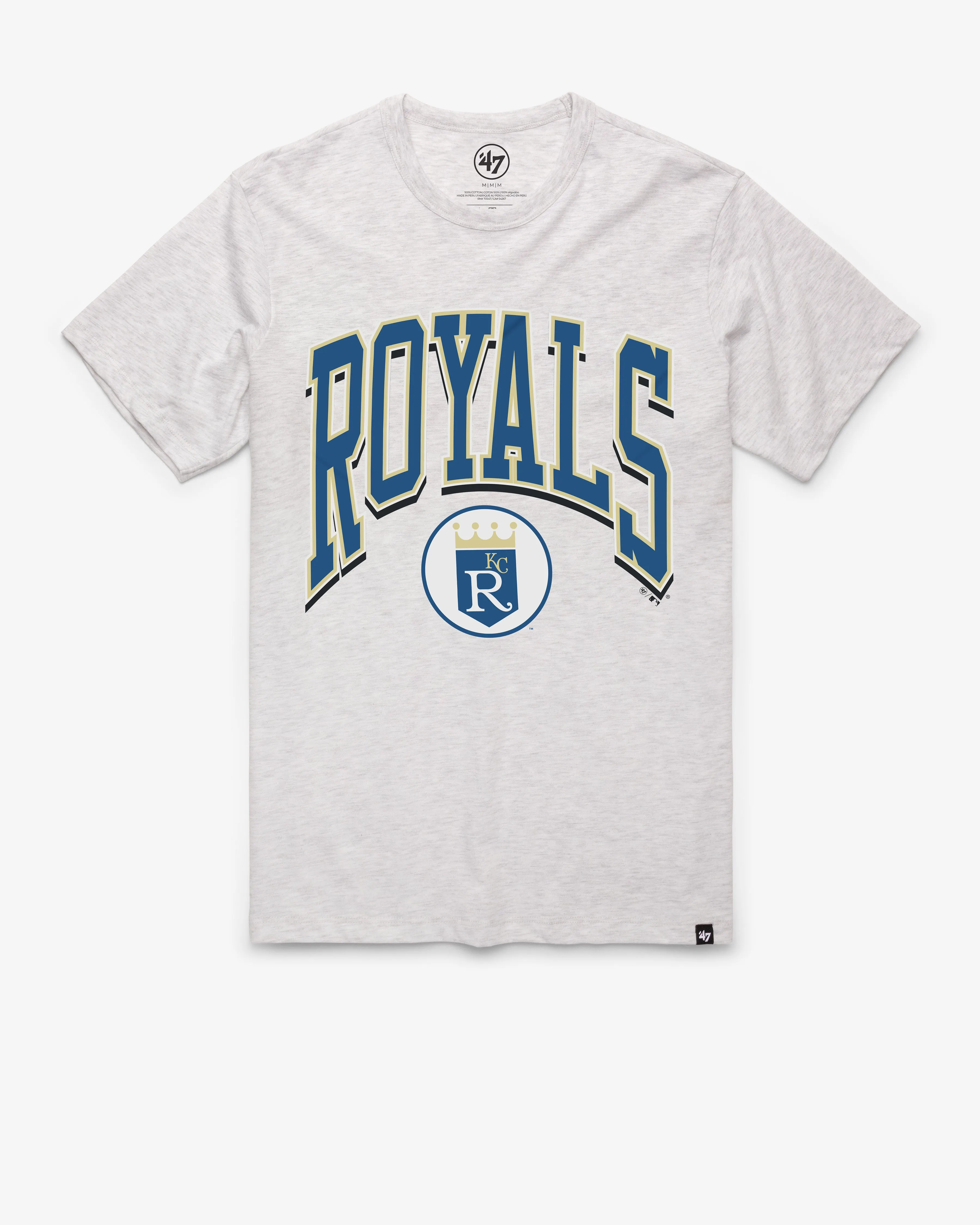 KANSAS CITY ROYALS COOPERSTOWN WALK TALL '47 FRANKLIN TEE