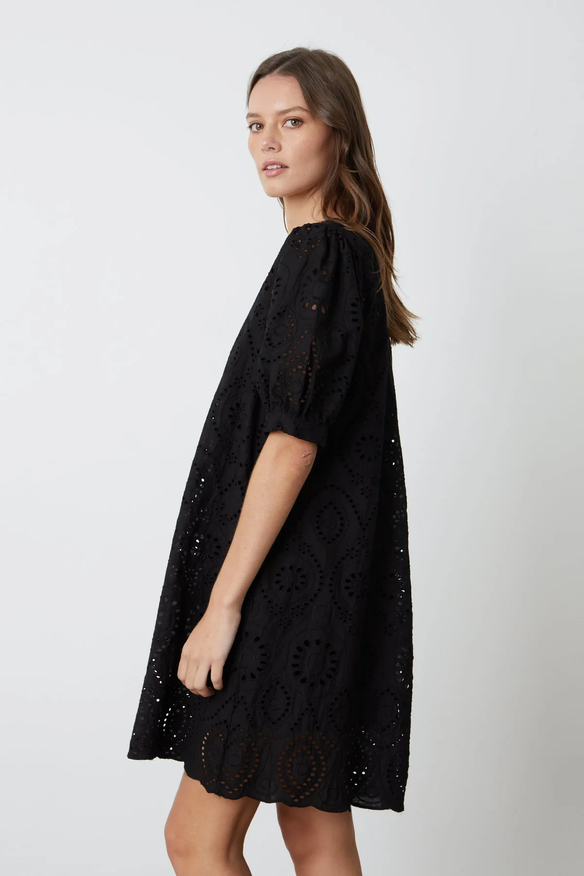 KENNIE EYELET DRESS