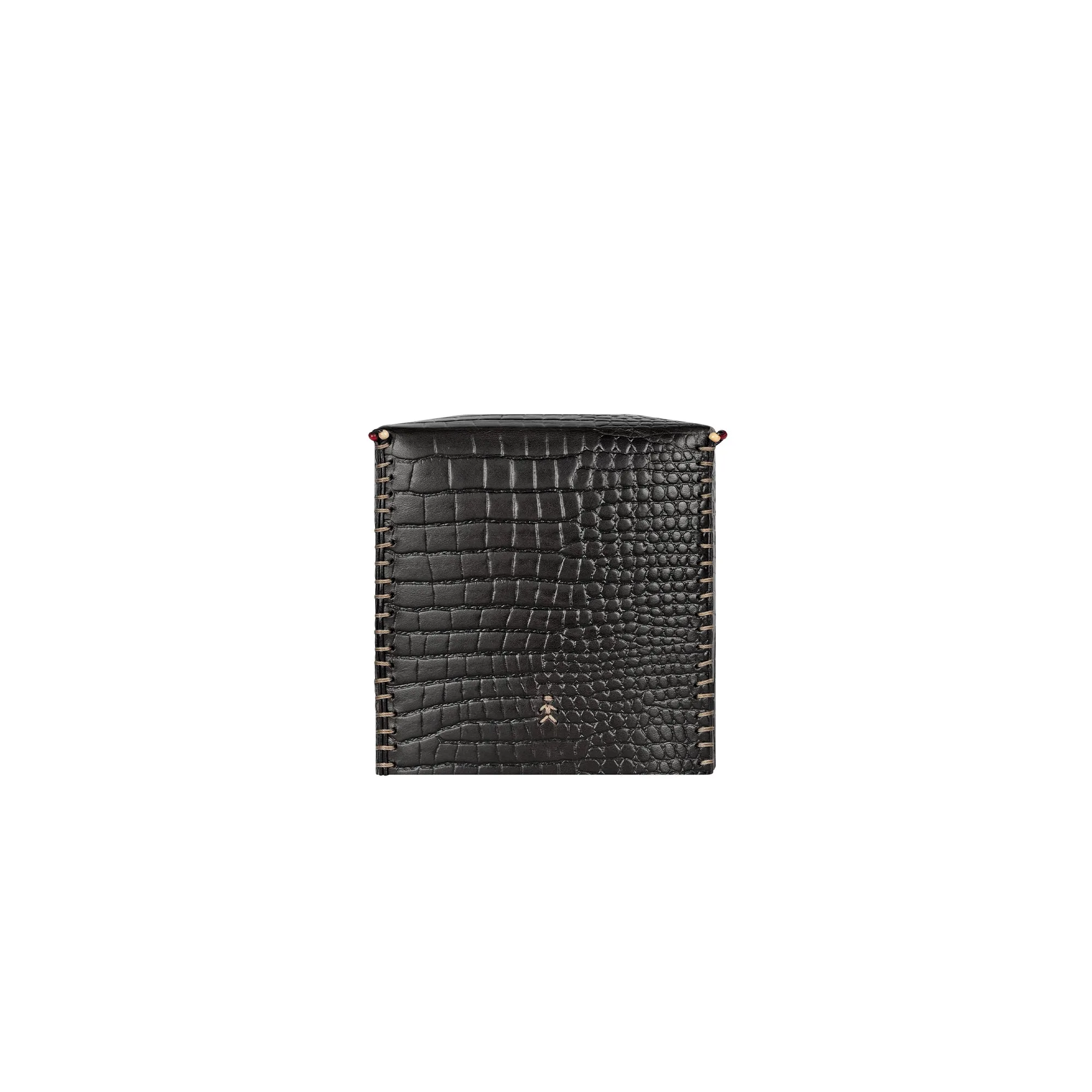 Kleenex Box Square Croco Black