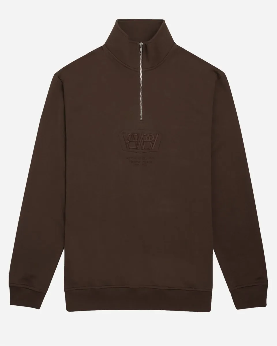 Lass Team Half-zip - Brown