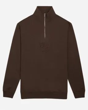 Lass Team Half-zip - Brown