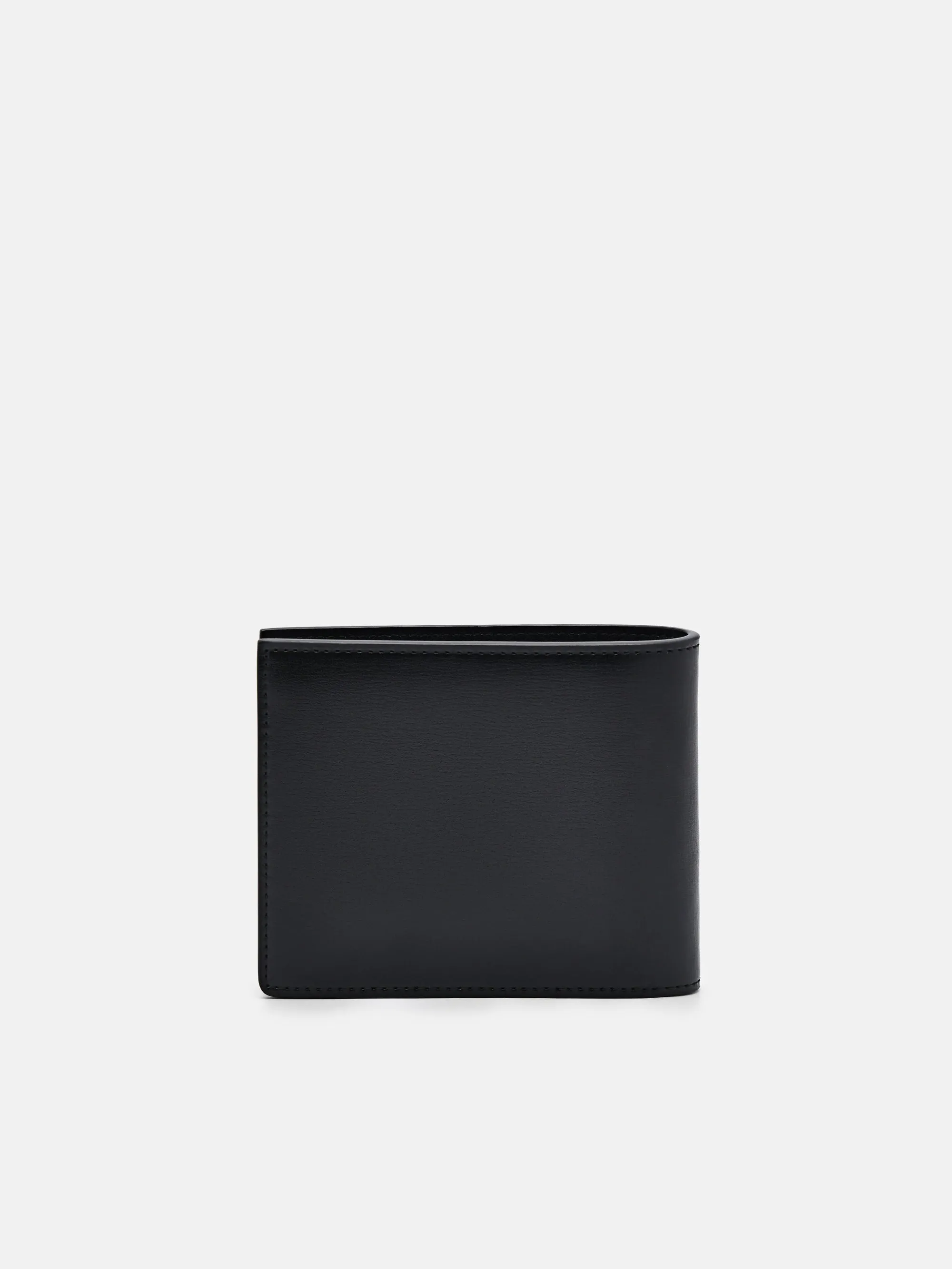 Leather Bi-Fold Flip Wallet