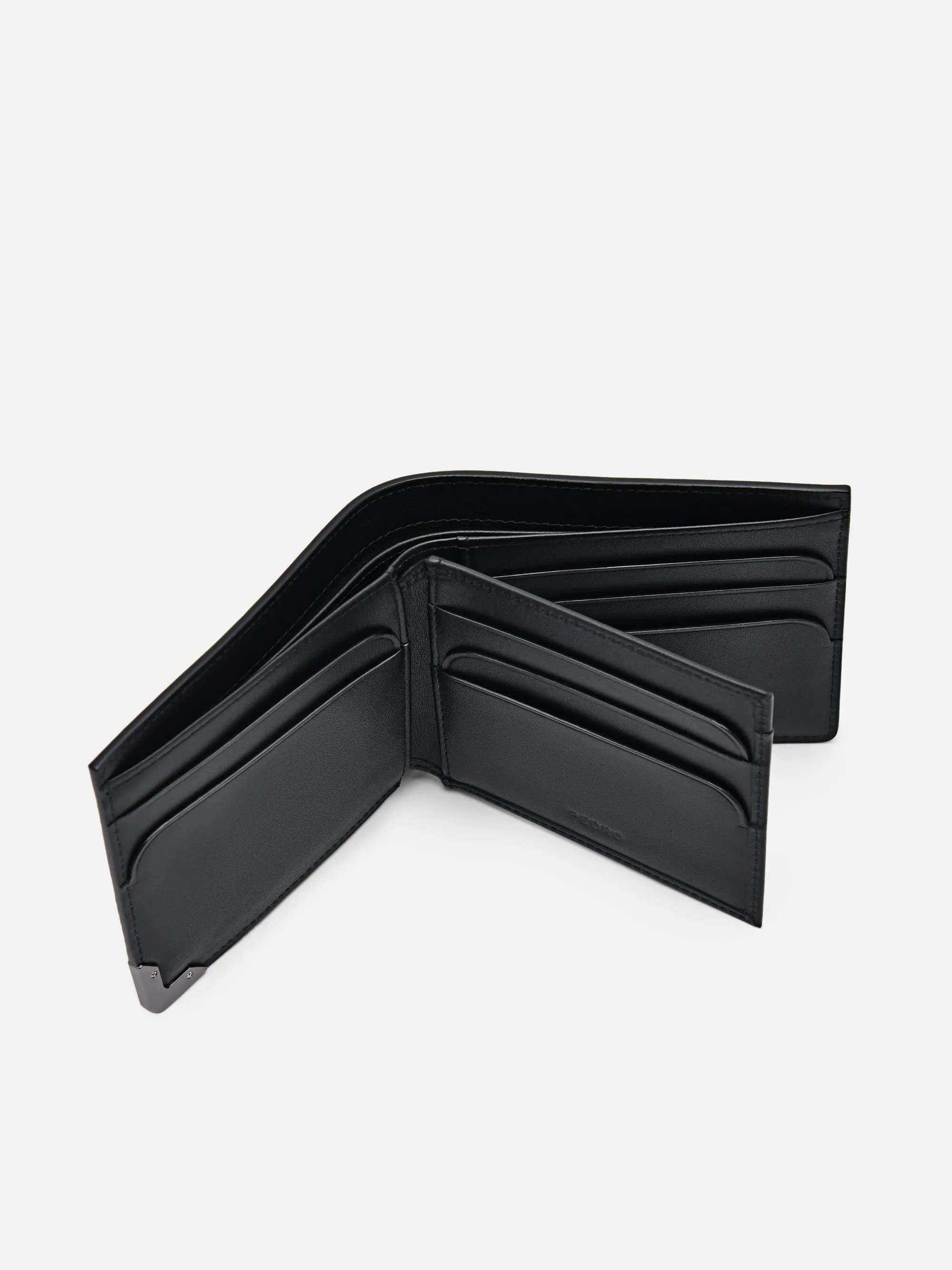 Leather Bi-Fold Flip Wallet