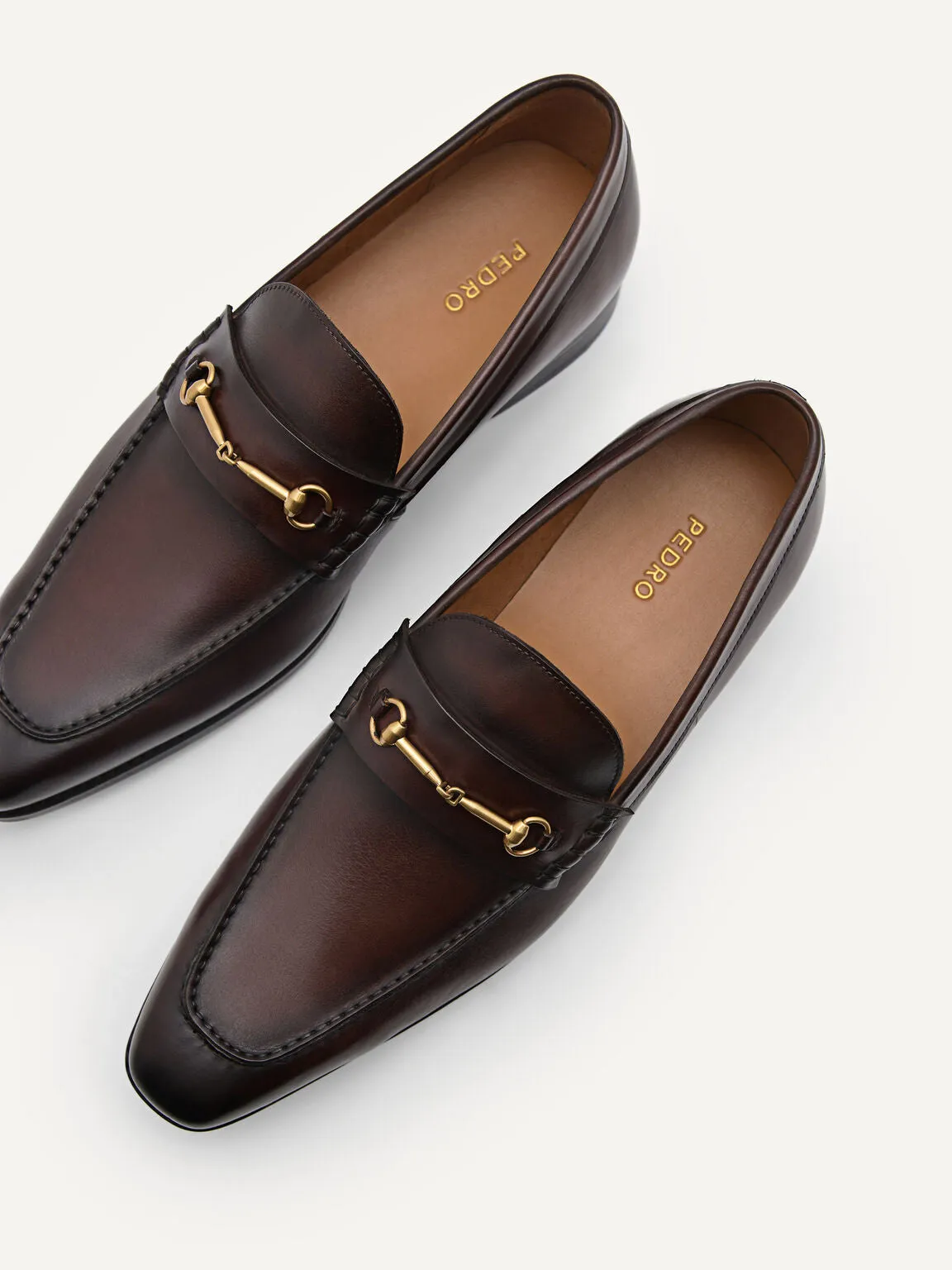 Leather Horsebit Loafer