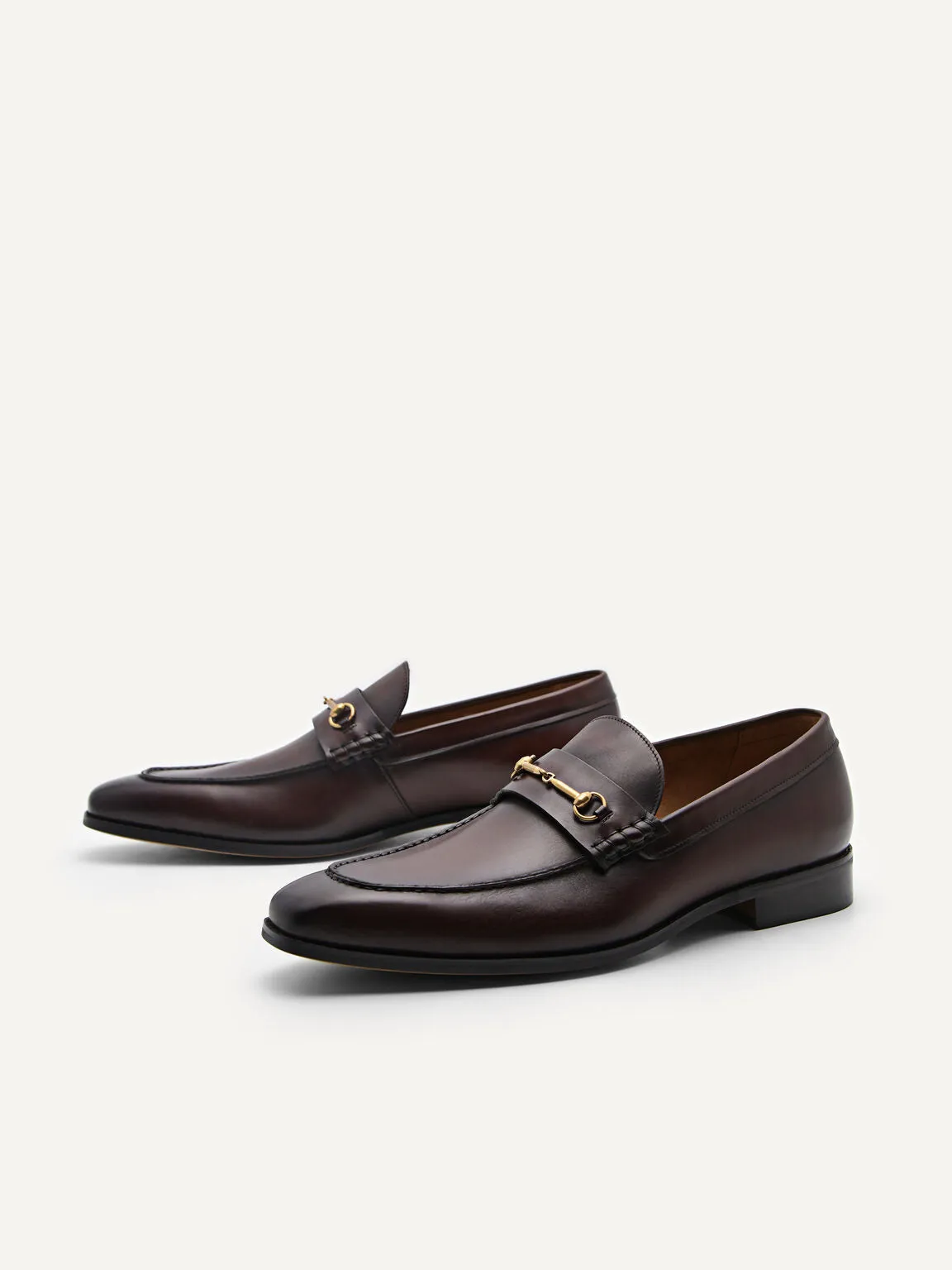 Leather Horsebit Loafer