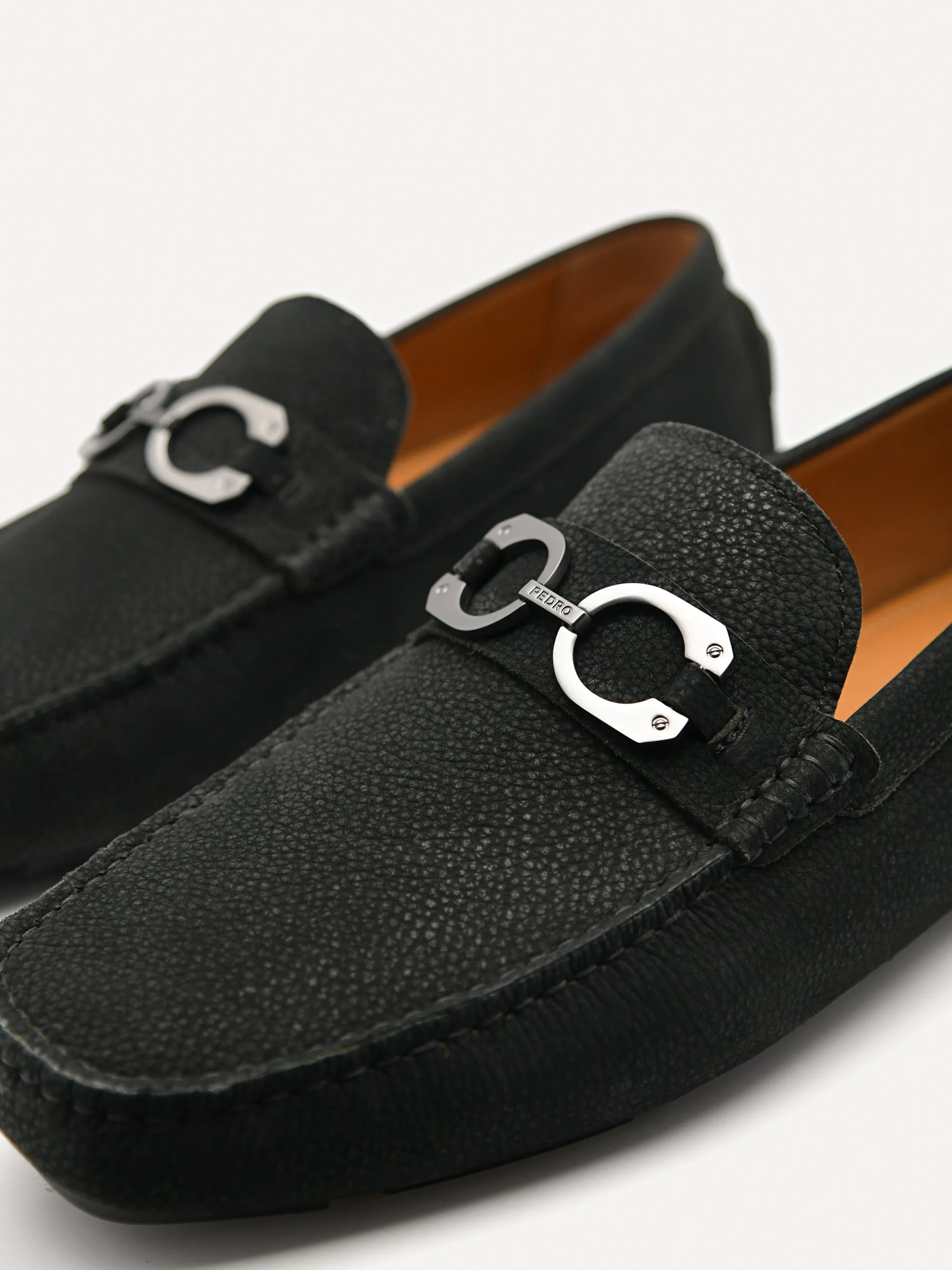 Leather Horsebit Moccasins