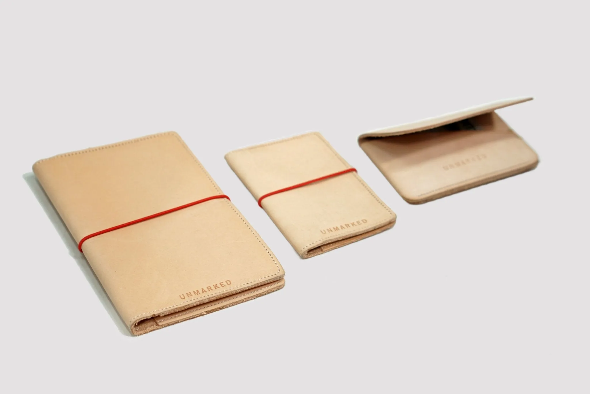 Leather Notebook Holder Veg Tan