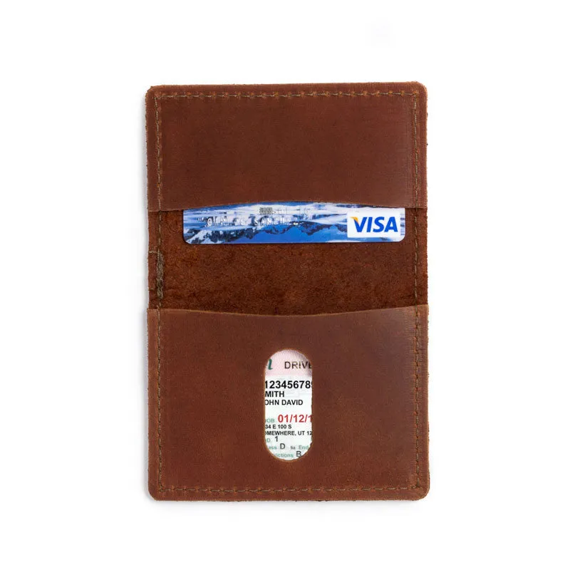 Leather Voyager Hand Sewn Wallet - Available in Multiple Colors