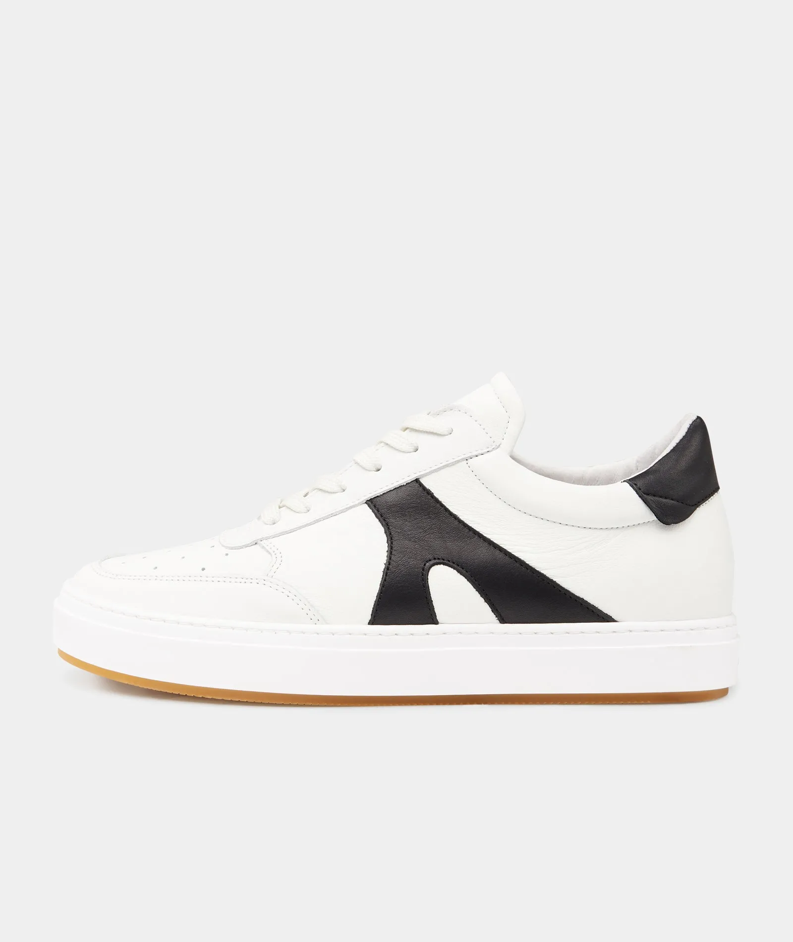 Legend - White/Black Leather